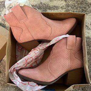 Sugar Pink Booties